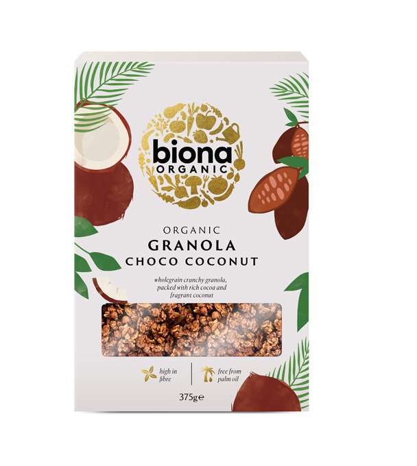 Granola Σοκολάτα-Καρύδα ΒΙΟ 375gr BIONA