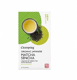 Βιολογικό Πράσινο Τσάι Matcha Sencha 36γρ Clearspring