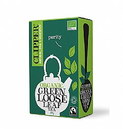 Βιολογικό Πράσινο Τσάι Χύμα 100γρ CLIPPER