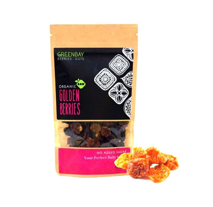 Golden Berries Αποξηραμένα 125 γρ ΒΙΟ GREENBAY