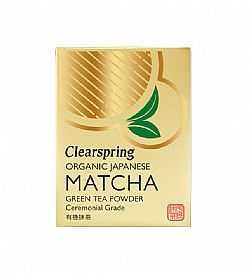 Πράσινο Τσάι σε σκόνη  Matcha Ceremonial 30γρ BIO Clearspring