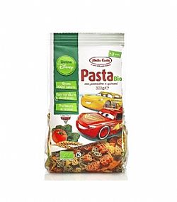 Ζυμαρικά Τρίχρωμα Αυτοκινητάκια Disney BIO 300γρ 