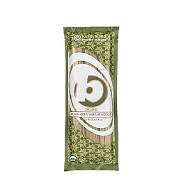 Βιολογικά Noodles Από Καφέ Ρύζι και φύκια wakame KING SOBA