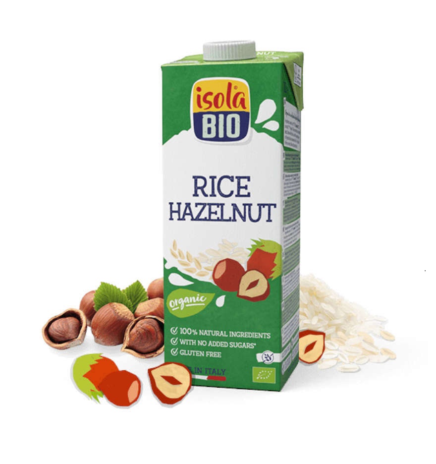 Ρόφημα Ρυζιού Με Φουντούκι 1lt ISOLABIO