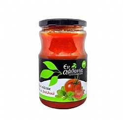 Σάλτσα τομάτας με βασιλικό 680 γρ Εν Αφθονία