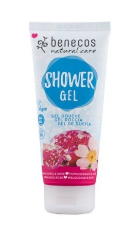 Αφρόλουτρο με Βιολογικό Ρόδι & Βιολογικό Τριαντάφυλλο 200ml BENECOS NATURAL CARE