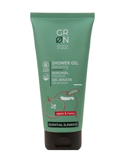 Αφρόλουτρο Φρεσκάδας με Μήλο & Έλαιο Κάνναβης -Essential Elements- 200ml GRN SHADES OF NATURE
