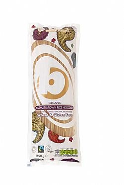 Βιολογικά Noodles Από Καφέ Ρύζι Βasmati KING SOBA