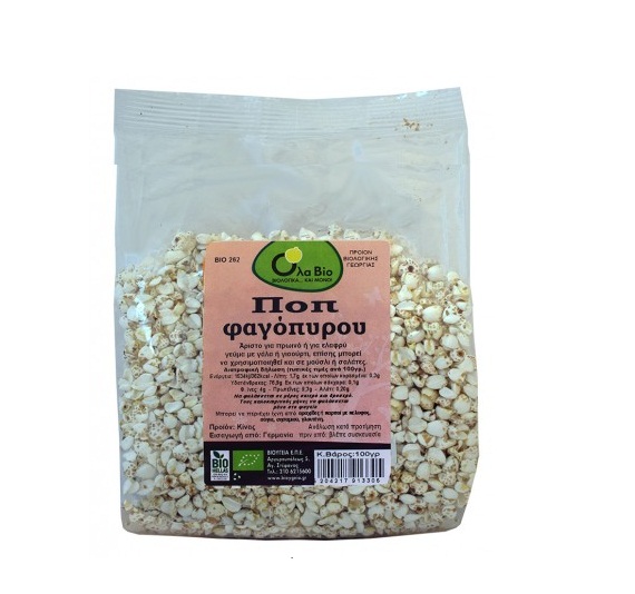 ΠΟΠ ΦΑΓΟΠΥΡΟ ΒΙΟ 100γρ OLA BIO