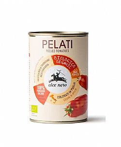 Βιολογικές αποφλοιωμένες τομάτες 400γρ ALCE NERO