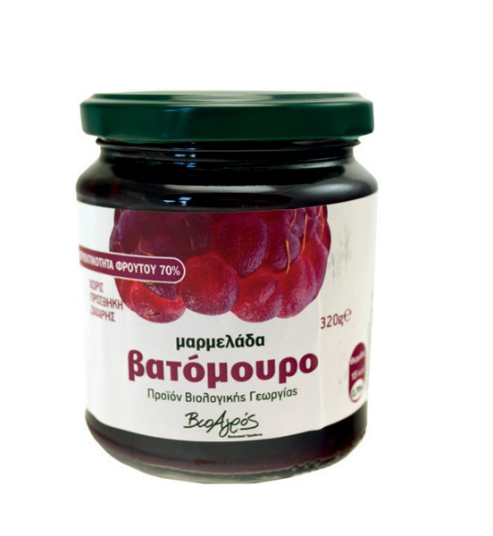 Μαρμελάδα Βατόμουρο χωρίς ζάχαρη ΒΙΟΑΓΡΟΣ
