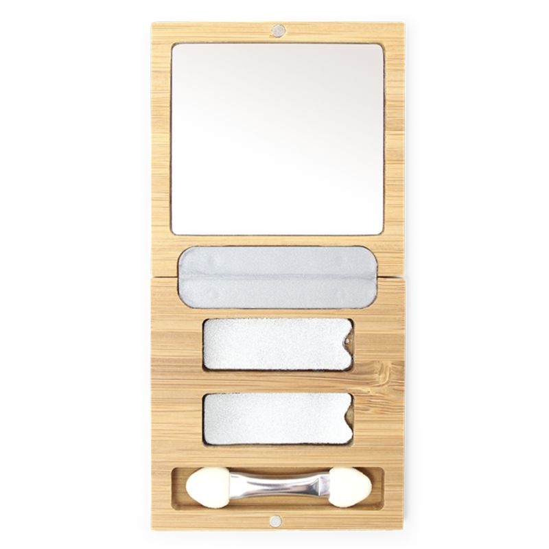 Κενή Παλέτα από bamboo με απλικατέρ και καθρέφτη ZAO ORGANIC MAKE UP