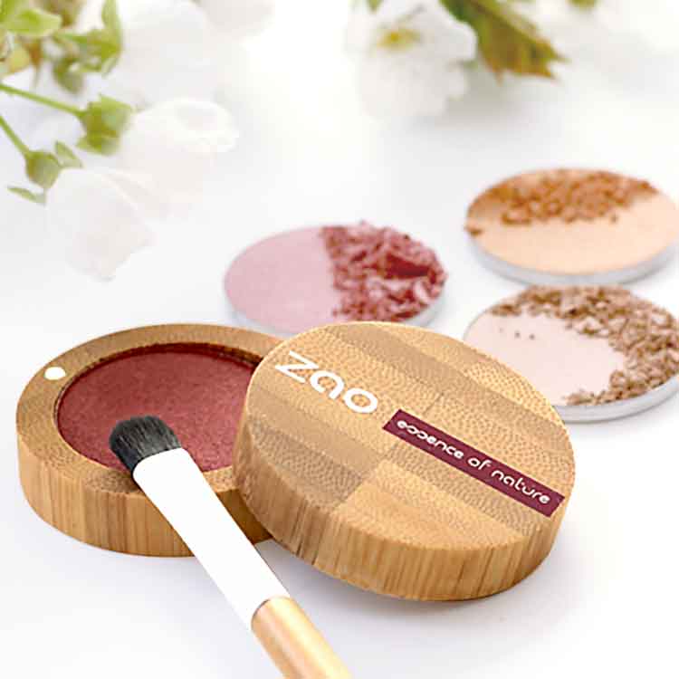 Bιολογική σκιά ματιών shimmer σε 22 αποχρώσεις - 3g ZAO ORGANIC MAKE UP