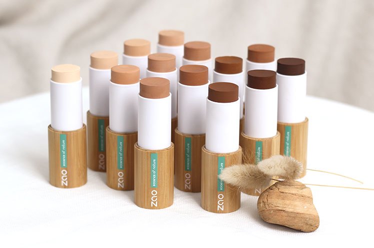 Βιολογικό Stick Foundation, σε 10 αποχρώσεις - 10ml ZAO ORGANIC MAKE UP