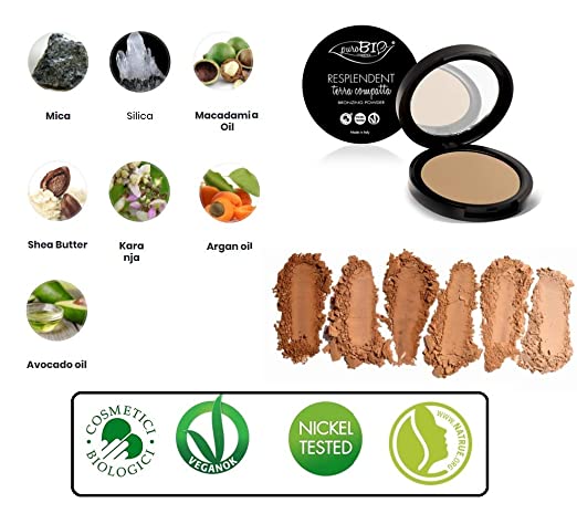Βιολογικό make up compact 9gr PURO BIO