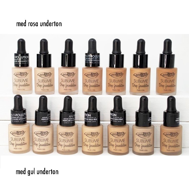 Βιολογικό υγρό make up κατά της ρύπανσης 15ml PURO BIO