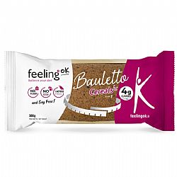Bauletto cereals Φρέσκο Πρωτεϊνικό Πολύσπορο Ψωμί χωρίς υδατάνθρακες Low Carb 300gr FeelingOk 