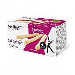  Πρωτεϊνικά Κριτσίνια χωρίς υδατάνθρακες 150gr FeelingOk (3x50g)