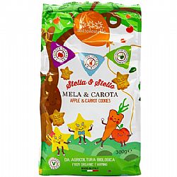Μπισκότα με Μήλο & Καρότο 'Stella & Stello' 300γρ SOTTOLESTELLE