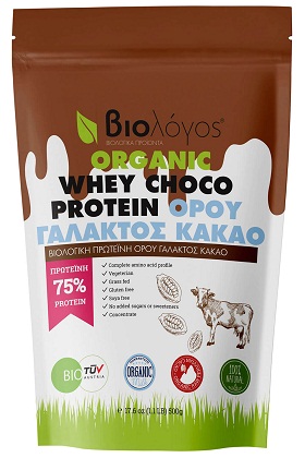 Βιολογική Πρωτεΐνη WHEY Ορού Γάλακτος KAKAO 500g
