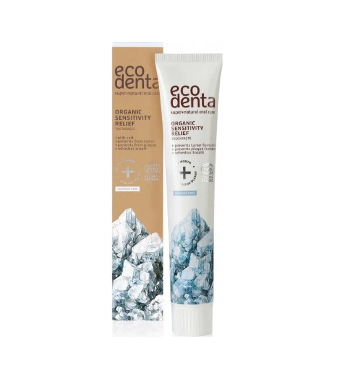 ΟΔΟΝΤΟΚΡΕΜΑ ΕΥΑΙΣΘΗΤΑ ΔΟΝΤΙΑ ΟΥΛΑ ΜΕ ΑΛΑΤΙ ΒΙΟ 75ml ECODENTA