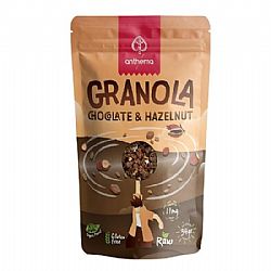 Ωμή Γκρανόλα με Σοκολάτα & Φουντούκια Χωρίς Γλουτένη (350γρ) ANTHEMA