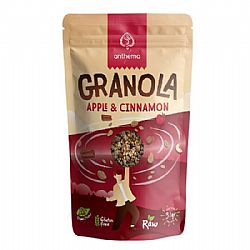 Ωμή Γκρανόλα με Μήλο & Κανέλα Χωρίς Γλουτένη (350γρ) ANTHEMA